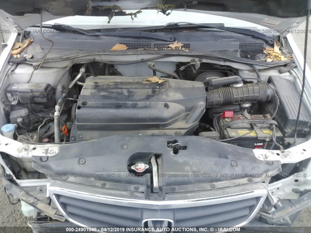 5FNRL18983B026262 - 2003 HONDA ODYSSEY EXL SILVER photo 10