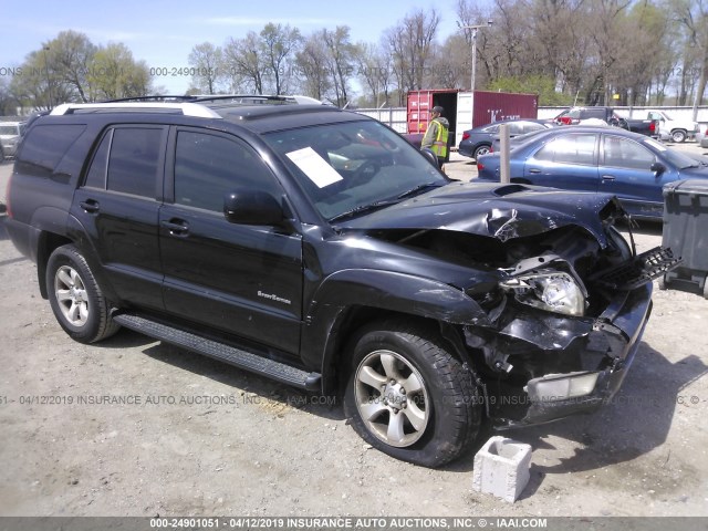 JTEZU14R048015837 - 2004 TOYOTA 4RUNNER SR5/SPORT BLACK photo 1