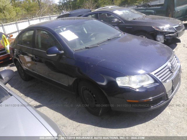 WVWJK73C97P077478 - 2007 VOLKSWAGEN PASSAT BLUE photo 1