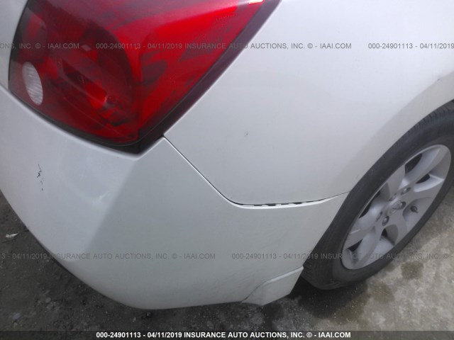 1N4AL24E68C208235 - 2008 NISSAN ALTIMA 2.5S WHITE photo 6