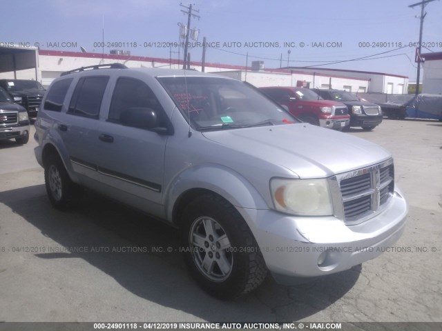 1D8HD48267F533161 - 2007 DODGE DURANGO SLT SILVER photo 1