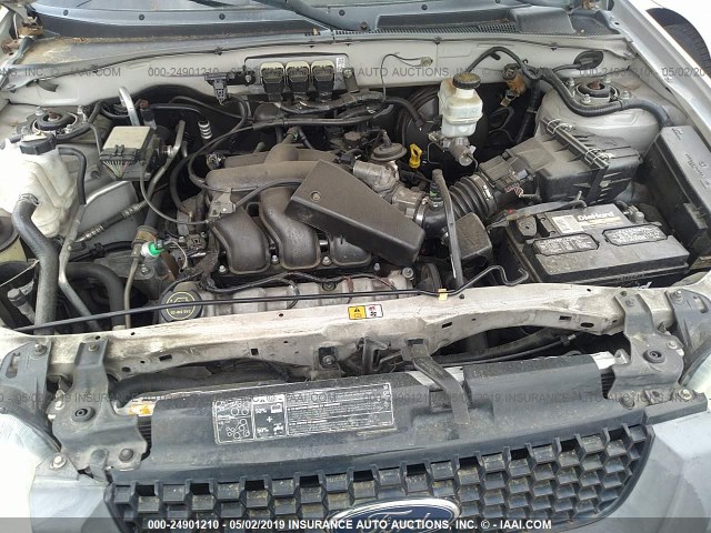 1FMYU03185KB35276 - 2005 FORD ESCAPE XLT BEIGE photo 10