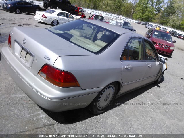 JH4KA9657VC003320 - 1997 ACURA 3.5RL SILVER photo 4