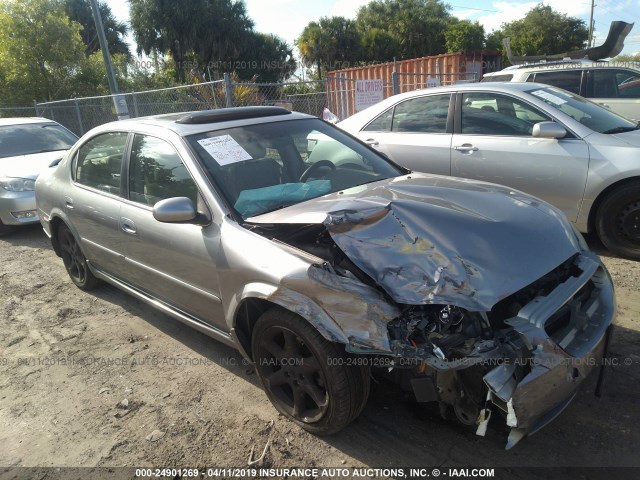 JN1DA31A03T414974 - 2003 NISSAN MAXIMA GLE/SE GRAY photo 1