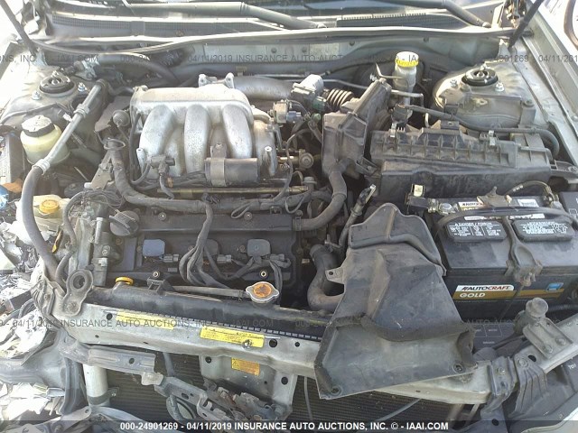 JN1DA31A03T414974 - 2003 NISSAN MAXIMA GLE/SE GRAY photo 10