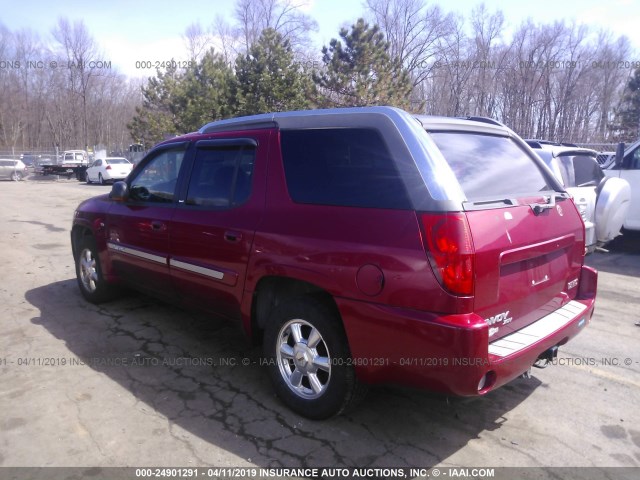 1GKET12P846172118 - 2004 GMC ENVOY XUV RED photo 3