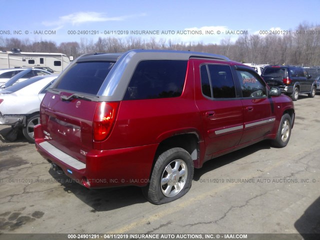 1GKET12P846172118 - 2004 GMC ENVOY XUV RED photo 4