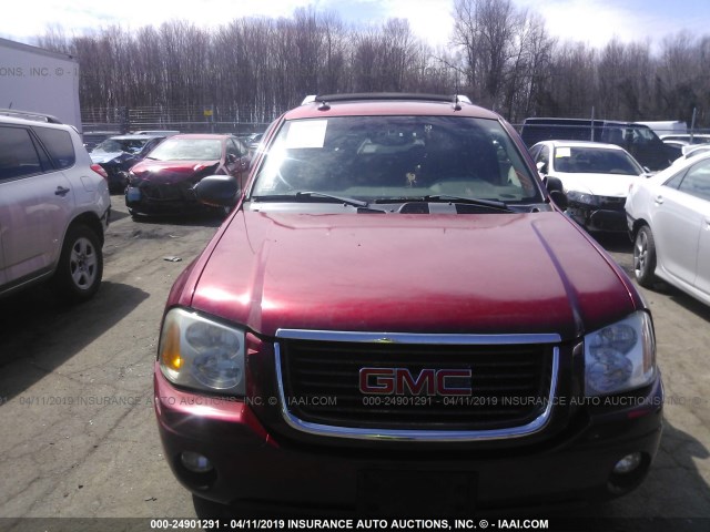 1GKET12P846172118 - 2004 GMC ENVOY XUV RED photo 6