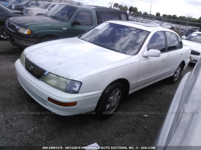 4T1GB11E8SU050967 - 1995 TOYOTA AVALON XLS WHITE photo 2