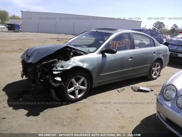 1N4BL11D45C254121 - 2005 NISSAN ALTIMA SE/SL/SE-R GREEN photo 2