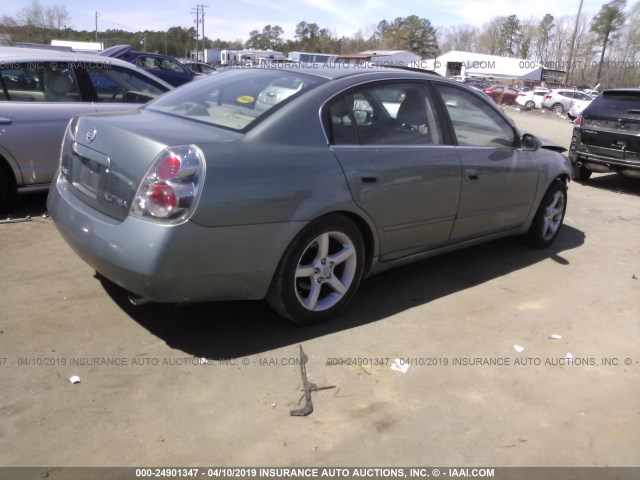 1N4BL11D45C254121 - 2005 NISSAN ALTIMA SE/SL/SE-R GREEN photo 4