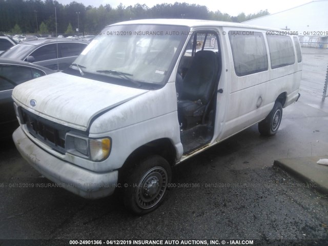 1FBJS31H2RHB28506 - 1994 FORD ECONOLINE E350 SUPER DUTY WHITE photo 2