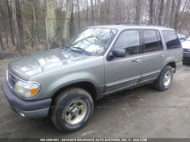 1FMZU73E61ZA37087 - 2001 FORD EXPLORER XLT GRAY photo 2