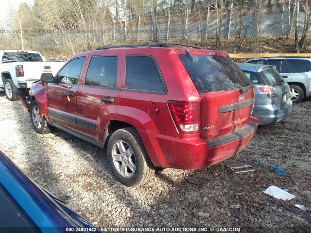1J4GR48K95C561377 - 2005 JEEP GRAND CHEROKEE LAREDO/COLUMBIA/FREEDOM 红色 照片 3