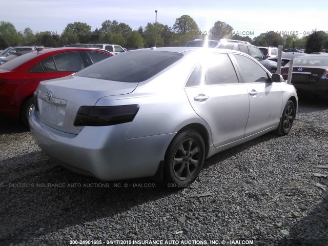 4T1BF3EK9AU038948 - 2010 TOYOTA CAMRY SE/LE/XLE SILVER photo 4