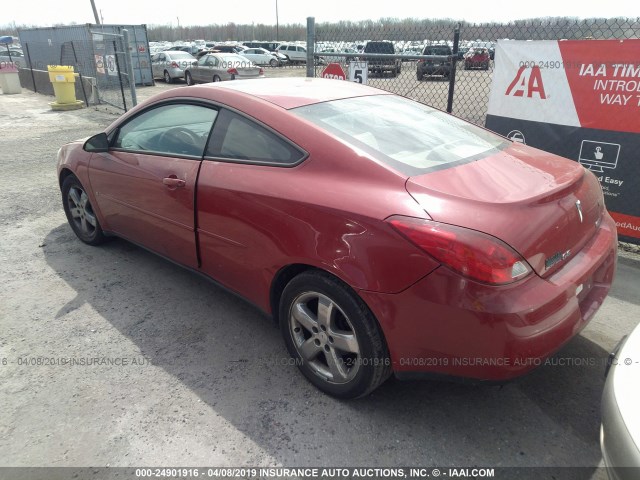 1G2ZH158464142216 - 2006 PONTIAC G6 GT RED photo 3