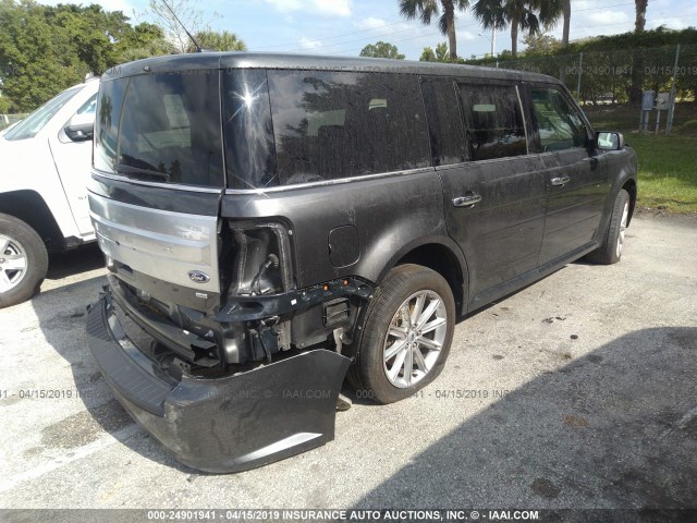 2FMHK6D84KBA03237 - 2019 FORD FLEX LIMITED GRAY photo 4