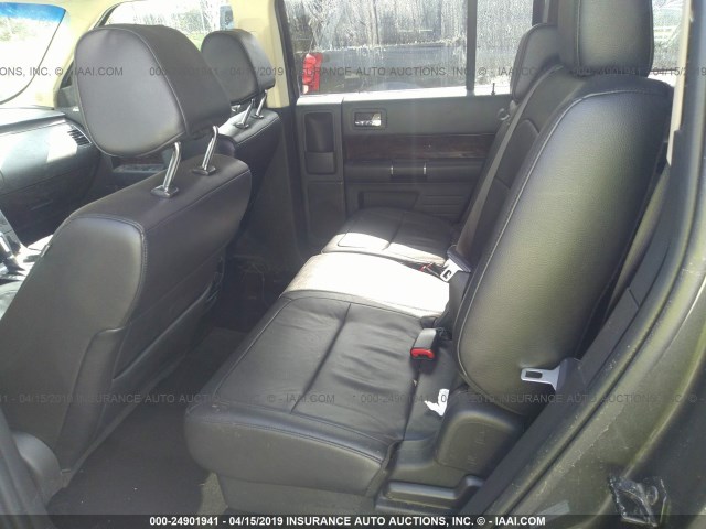 2FMHK6D84KBA03237 - 2019 FORD FLEX LIMITED GRAY photo 8