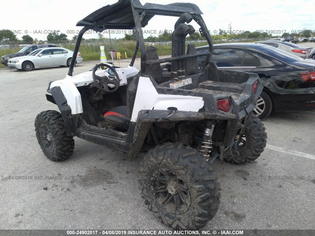 4XAVE7EA2EB927960 - 2014 POLARIS RZR 800 S WHITE photo 3