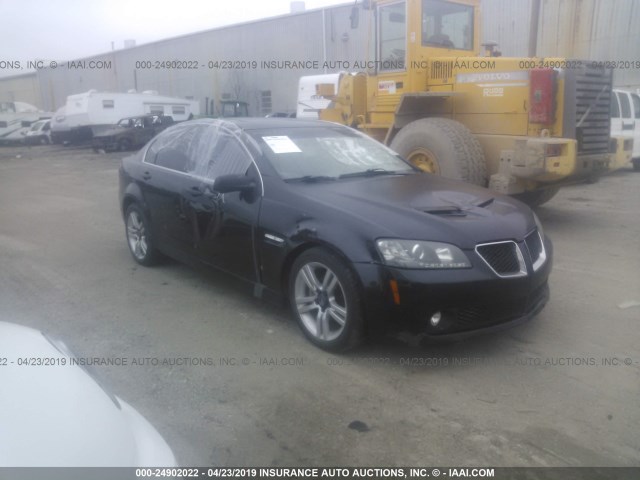 6G2ER57779L168135 - 2009 PONTIAC G8 BLACK photo 1