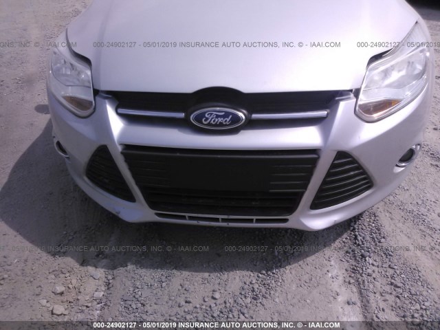 1FADP3K27DL152994 - 2013 FORD FOCUS SILVER photo 6