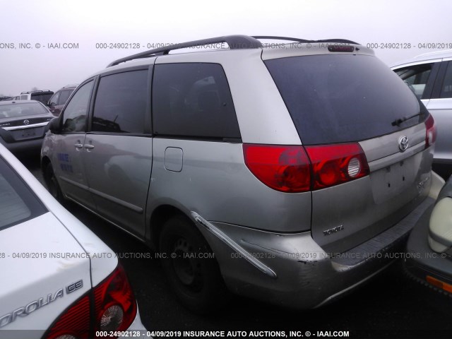 5TDZA23CX6S421168 - 2006 TOYOTA SIENNA CE/LE BEIGE photo 3