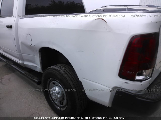 3C6TD5CT6CG203812 - 2012 DODGE RAM 2500 ST WHITE photo 6