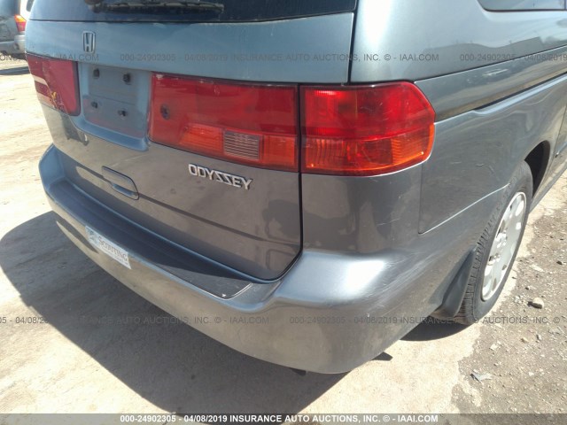 2HKRL1856YH571883 - 2000 HONDA ODYSSEY LX GRAY photo 6