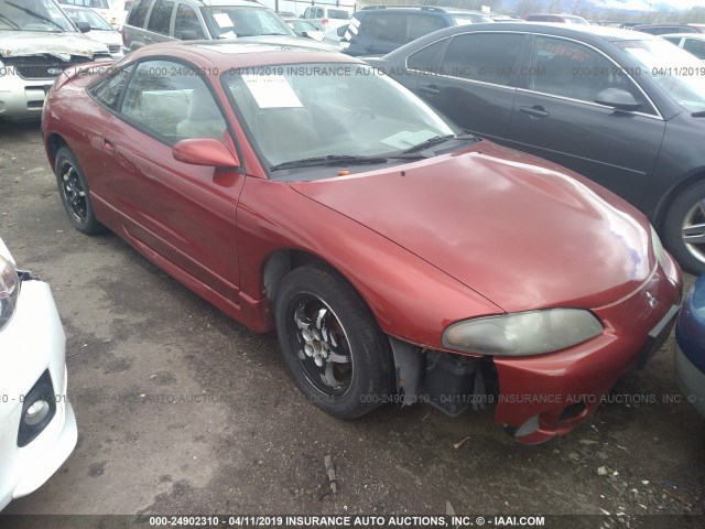 4A3AK44Y5VE191301 - 1997 MITSUBISHI ECLIPSE GS MAROON photo 1