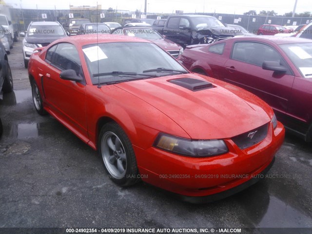 1FAFP42R04F190853 - 2004 FORD MUSTANG MACH I ORANGE photo 1