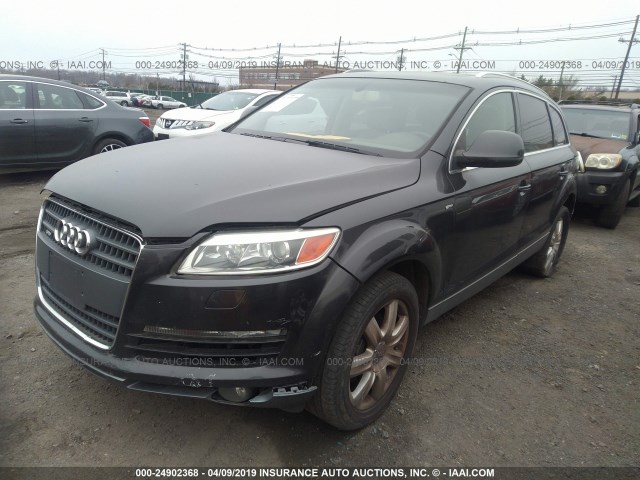 WA1BV74L47D081458 - 2007 AUDI Q7 4.2 QUATTRO PREMIUM BLACK photo 2