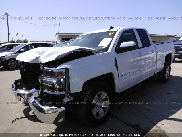 2GCRCPEC4K1157628 - 2019 CHEVROLET SILVERADO LD C1500 LT WHITE photo 2