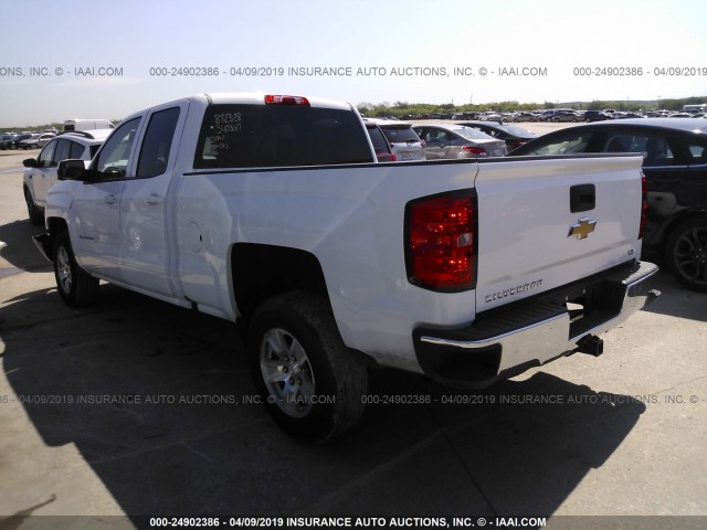 2GCRCPEC4K1157628 - 2019 CHEVROLET SILVERADO LD C1500 LT WHITE photo 3