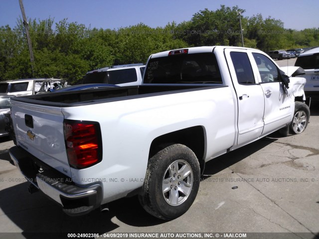 2GCRCPEC4K1157628 - 2019 CHEVROLET SILVERADO LD C1500 LT WHITE photo 4