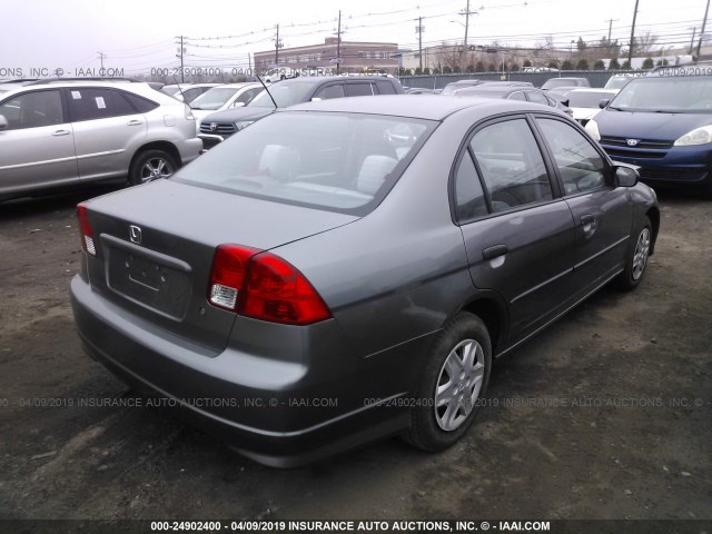 2HGES16315H505489 - 2005 HONDA CIVIC DX VP 灰色 照片 4
