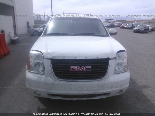 1GKS2KE74DR179556 - 2013 GMC YUKON XL K1500 SLT WHITE photo 6