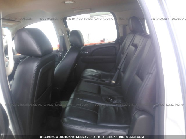 1GKS2KE74DR179556 - 2013 GMC YUKON XL K1500 SLT WHITE photo 8