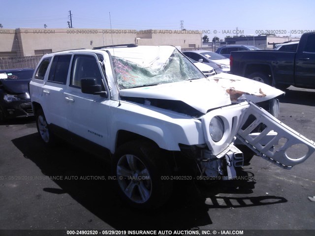 1C4NJPFA7HD209431 - 2017 JEEP PATRIOT LATITUDE WHITE photo 1