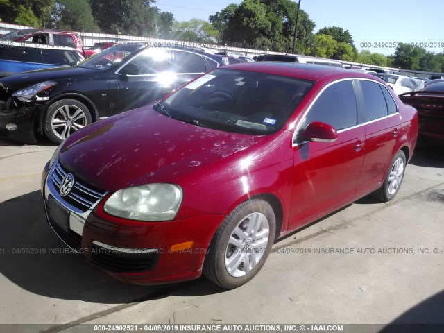 3VWRL81K29M030055 - 2009 VOLKSWAGEN JETTA TDI RED photo 2