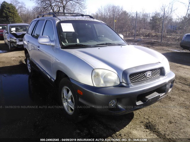 KM8SC13E73U561267 - 2003 HYUNDAI SANTA FE GLS/LX GRAY photo 1