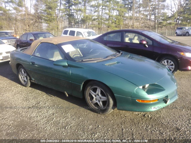 2G1FP32K2V2136442 - 1997 CHEVROLET CAMARO RS GREEN photo 1