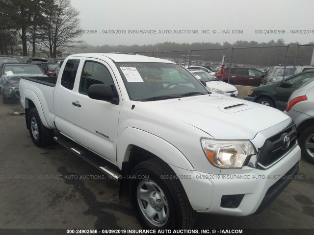 5TFUX4EN9DX016574 - 2013 TOYOTA TACOMA ACCESS CAB თეთრი ფოტო 1