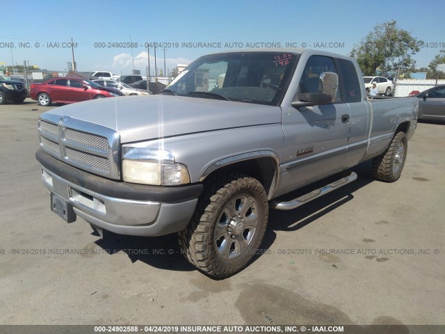 1B7KC2368XJ530328 - 1999 DODGE RAM 2500 GRAY photo 2