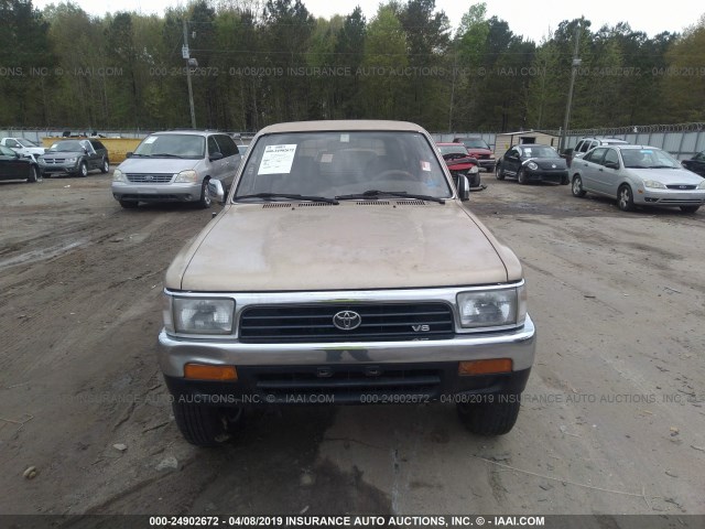 JT3VN29V8S0048290 - 1995 TOYOTA 4RUNNER VN29 SR5 GOLD photo 6