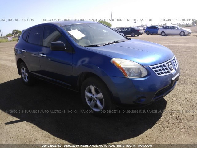 JN8AS5MT1AW001631 - 2010 NISSAN ROGUE S/SL/KROM BLUE photo 1