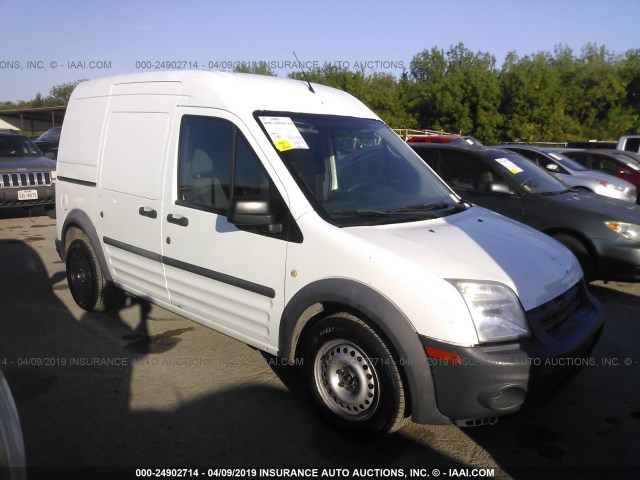 NM0LS7CNXDT132112 - 2013 FORD TRANSIT CONNECT XL WHITE photo 1