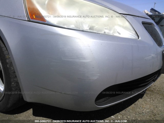 1G2ZH57N594109594 - 2009 PONTIAC G6 GT SILVER photo 6