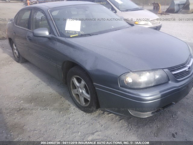 2G1WH52K249236345 - 2004 CHEVROLET IMPALA LS GRAY photo 6