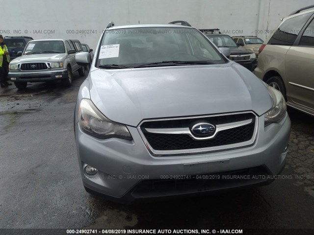 JF2GPACC1E8209621 - 2014 SUBARU XV CROSSTREK 2.0 PREMIUM SILVER photo 6