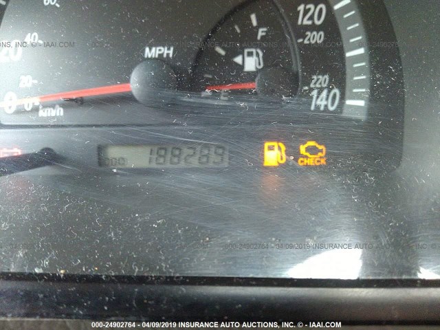 4T1BE32K33U260282 - 2003 TOYOTA CAMRY LE/XLE/SE BLACK photo 7